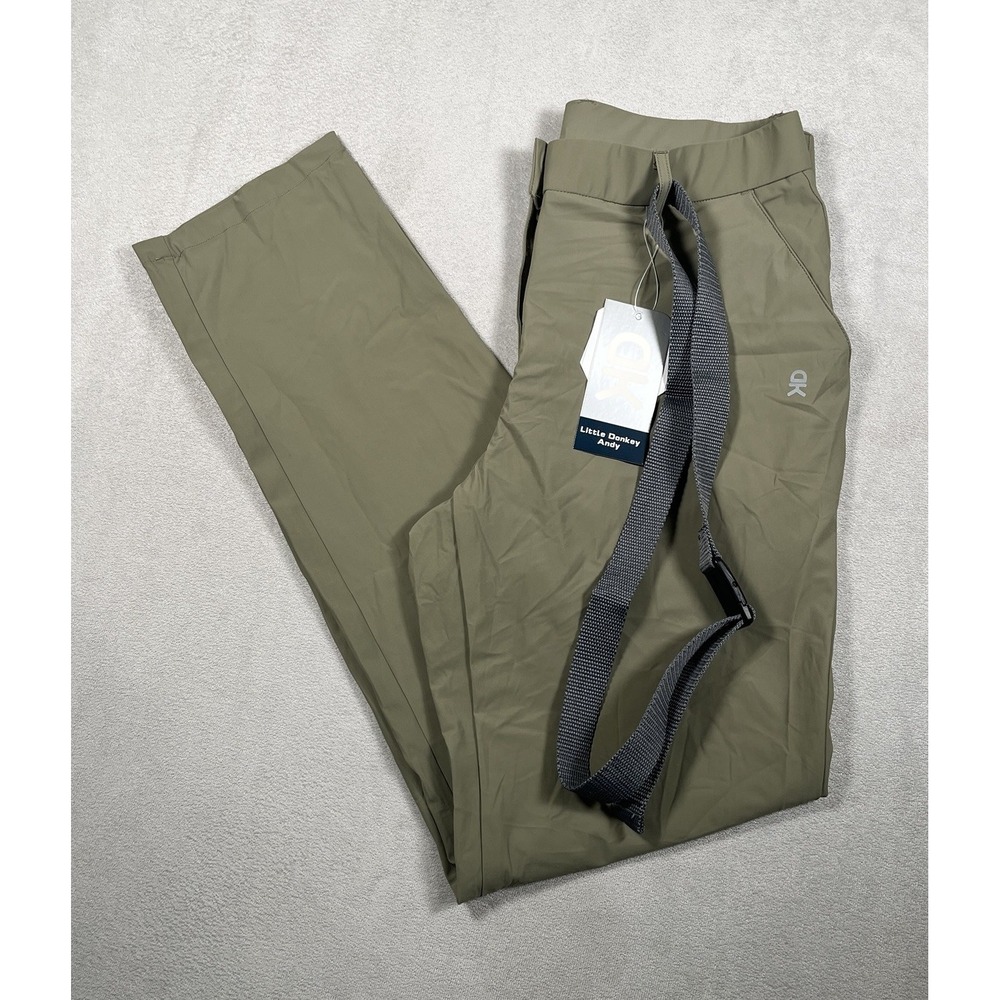 Little Donkey Andy Hiking Pants Women's Small Belted Quick Dry Lightweight NWT